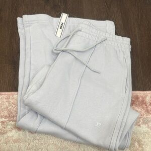 PINK Victoria's Secret Light Gray Kids Joggers